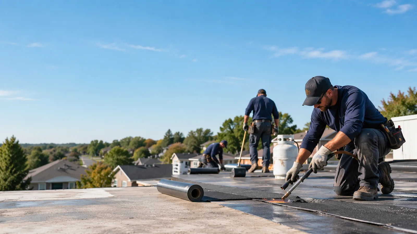 Flat Roof Leak Repair providers in Ogden, IL